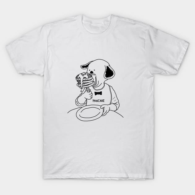 Pancake Dog T-Shirt by yuichi